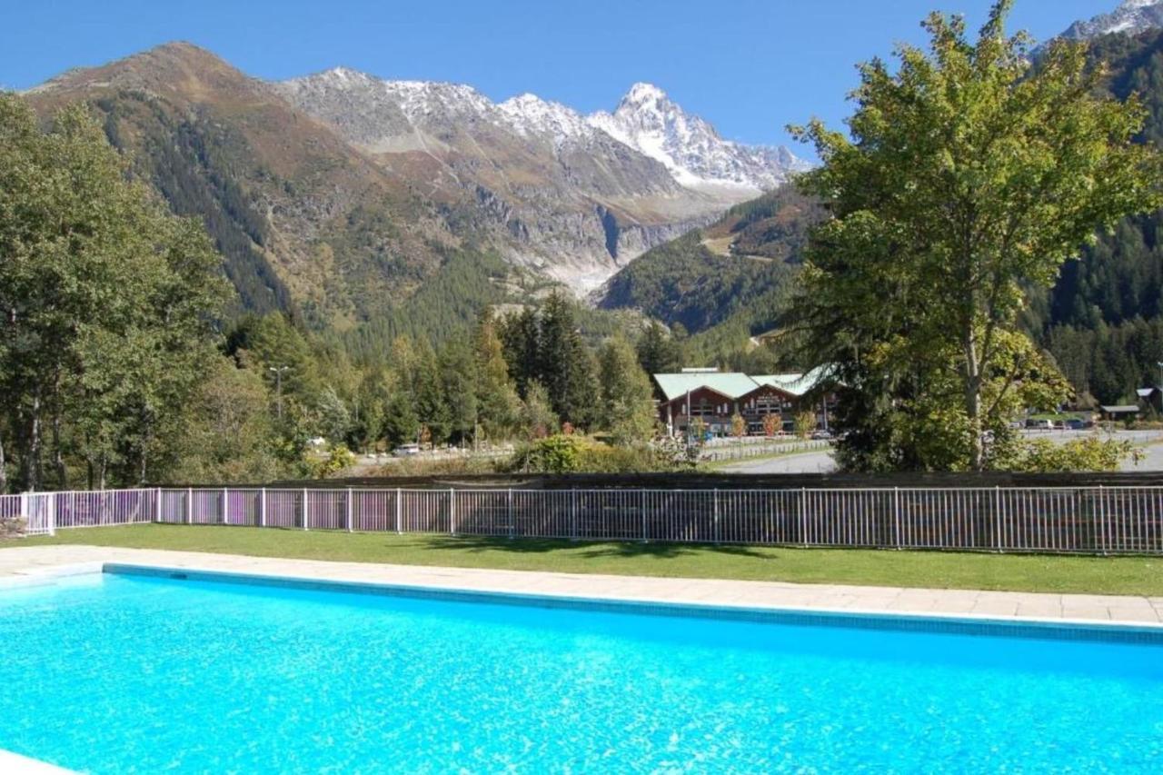 Charming Apt With Swimming Pool In Argentiere Chamonix Exterior photo