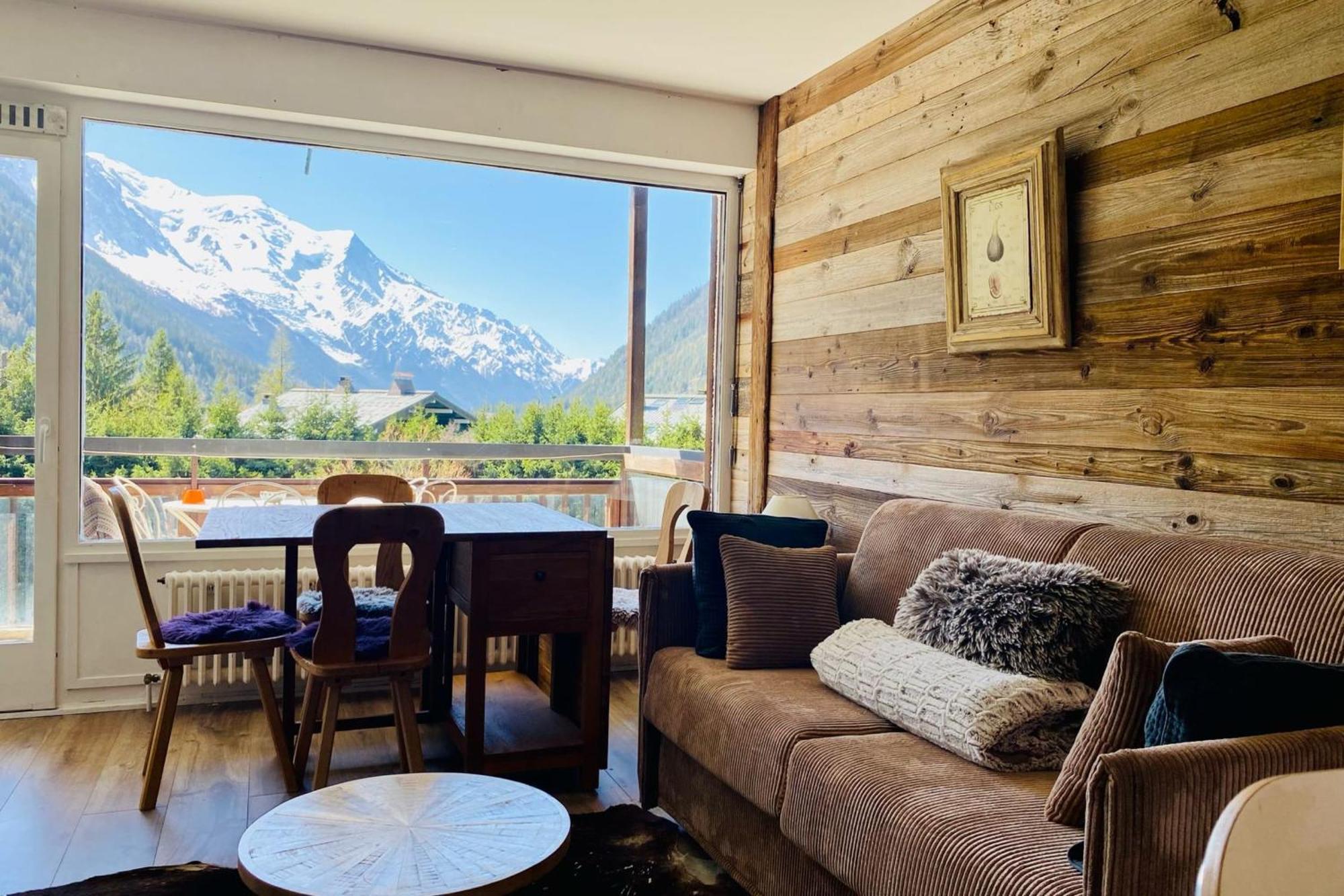 Charming Apt With Swimming Pool In Argentiere Chamonix Exterior photo